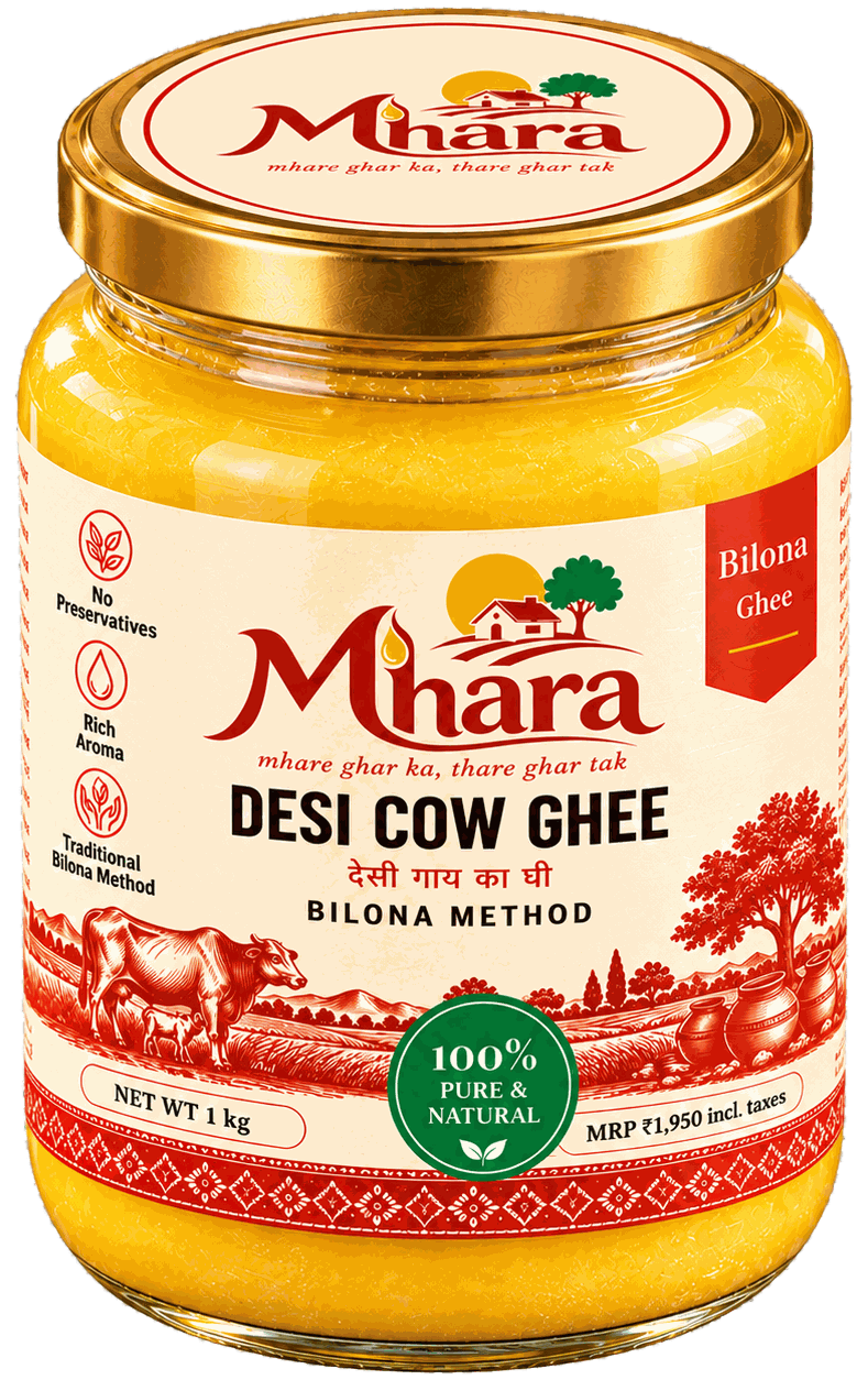 Mhara Desi Cow Ghee jar